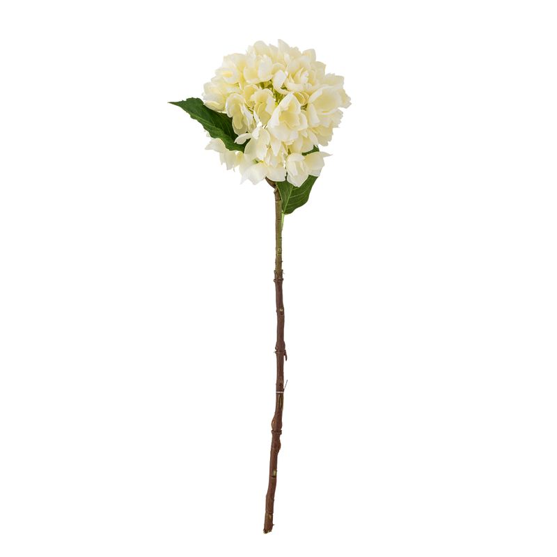 Stjälk Vit Konstgjorda blommor Hydrangea | Bloomingville