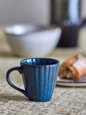 Mugg Blå Stengods Latina | Bloomingville