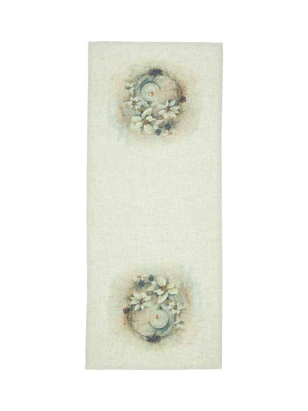 Svanefors Helle Löpare Grön 40x100 cm