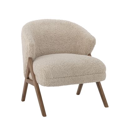 Camino Loungefåtölj Natur Gummi L68 cm Bloomingville