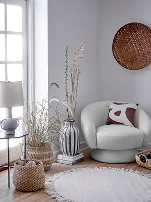 Korg Natur Sjösäv Malli Set om 3 | Bloomingville