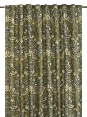 Svanefors Vilja Gardin 2-pack Grön 130x250 cm