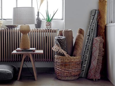 Matta Svart Ull Joob | Bloomingville