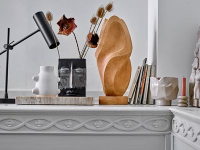 Dekoration Brun Resin Delier | Bloomingville