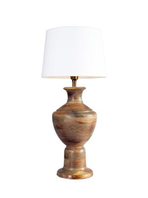 PR Home Alma Lampfot 69 cm Sofia Classico Skärm Vit