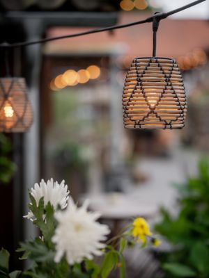 PR Home Flex Outdoor ljusslinga inkl 5st Lollo 18 cm Natur