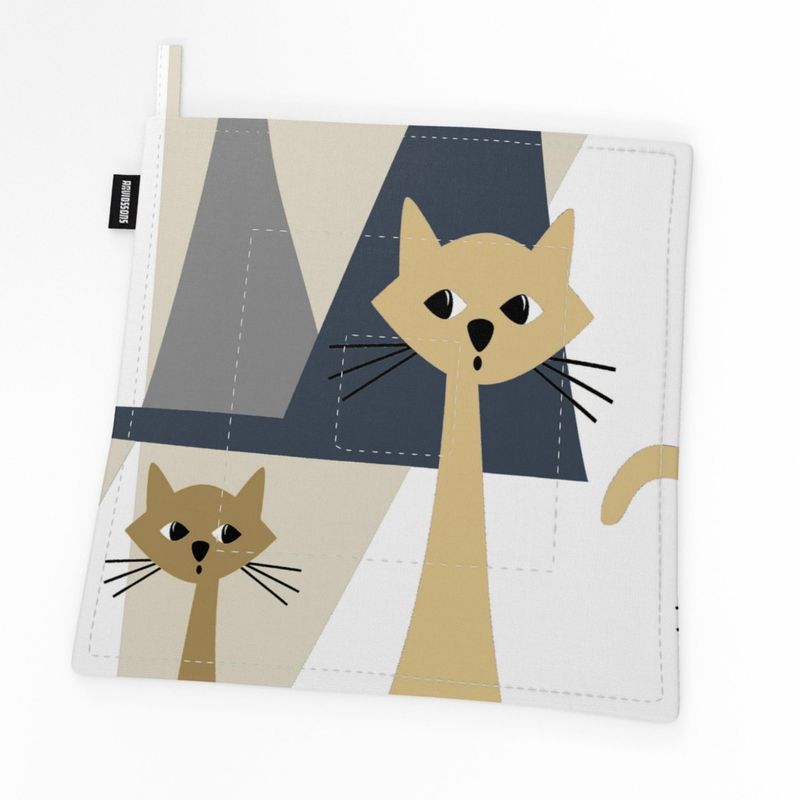 Kitty guld grytlapp Arvidssons Textil