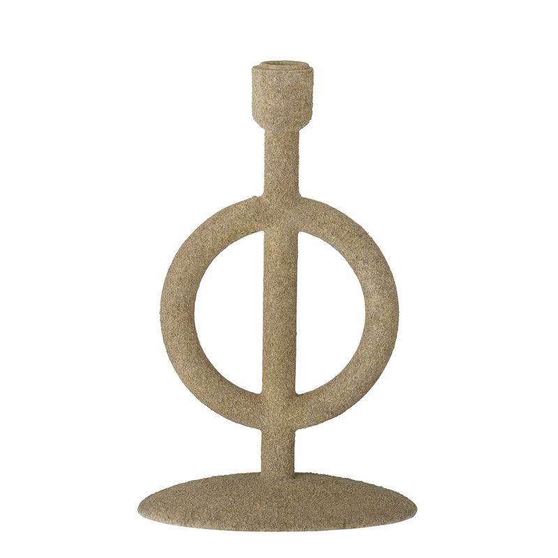 Ljusstake Natur Polyresin Flikka | Bloomingville