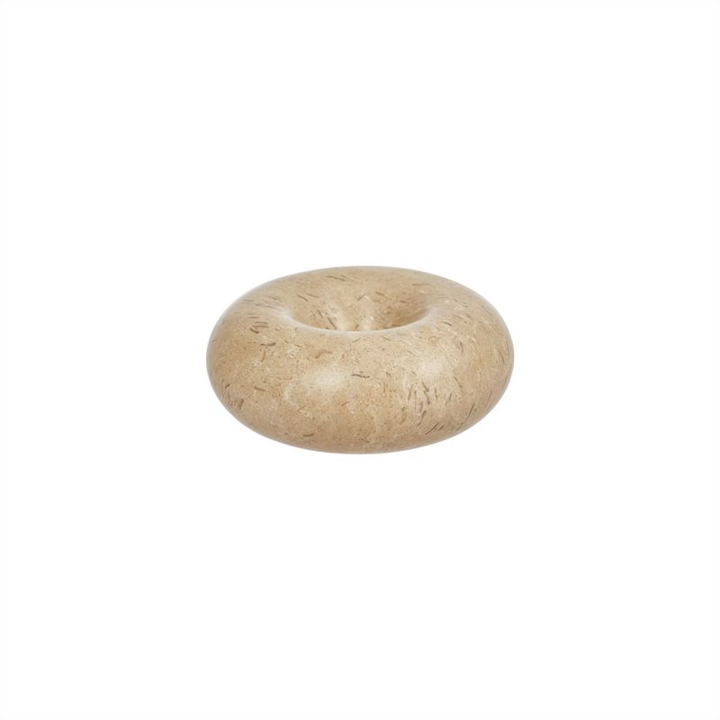 Ljusstake Beige Marmor OYOY LIVING