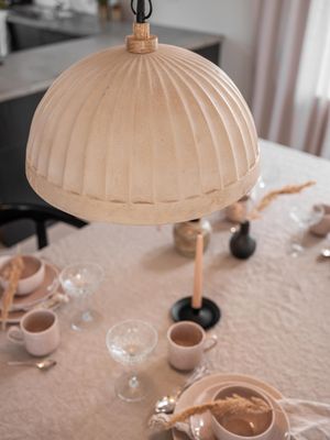 PR Home Haley Taklampa Beige 43 cm