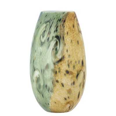 Kalian Vas Blå Glas Ø18cm Bloomingville Creative