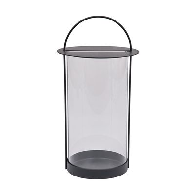 OYOY Maki Lykta Svart Metall Ø25 cm