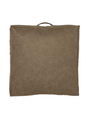 Lycke Sittpuff Ljusbrun 50x50x15cm | Svanefors