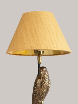Parrot Lampfot 57cm Estelle Skärm Guld | PR Home
