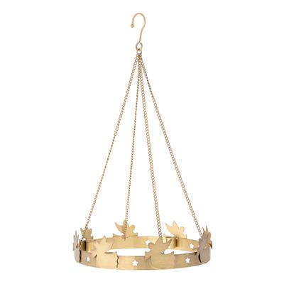 Adventsljusstake Guld Metall Elmir | Bloomingville