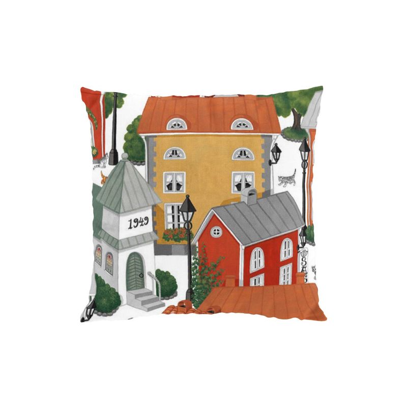 Lyckeby Blommar multi kuddfodral Arvidssons Textil