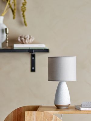 Bordslampa Vit Stengods Paprica | Bloomingville