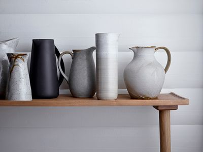 Kanna Grå Stengods Taupe | Bloomingville