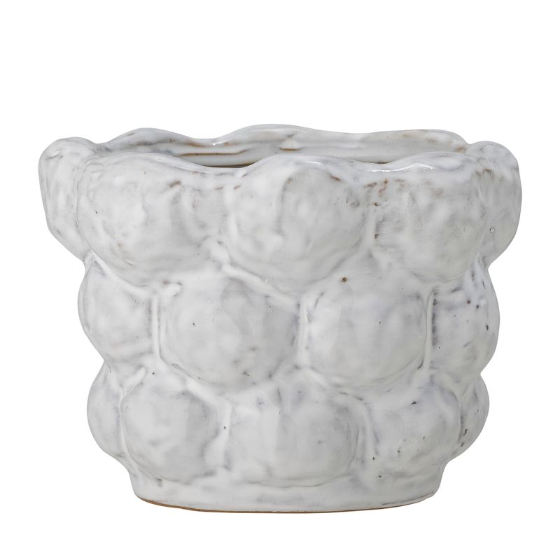 Kruka Vit Stengods Dieter | Bloomingville
