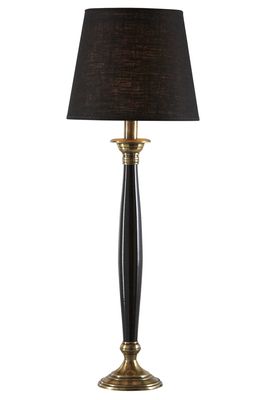 Madison Lampfot Svart/Antikmäss 56cm Svart/mässing | PR Home