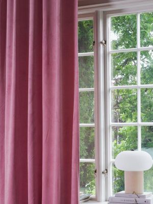 Svanefors Estelle Gardin 2-pack Rosa 135x280 cm