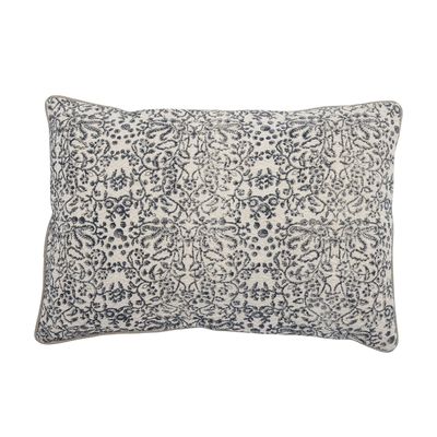 Jesi Kudde Svart Bomull L60cm Bloomingville Creative