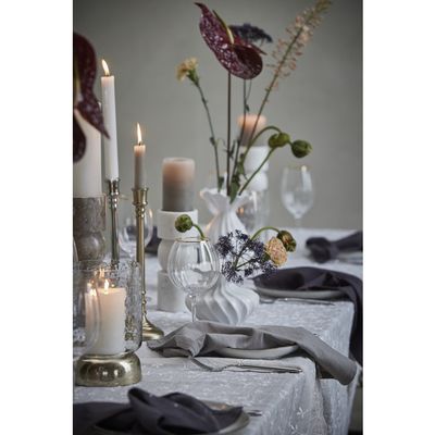 Lene Bjerre Eloise Bordsduk Benvit Polyester 320x160 cm