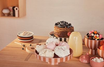 Skål Karamell / Rosa Stengods OYOY LIVING