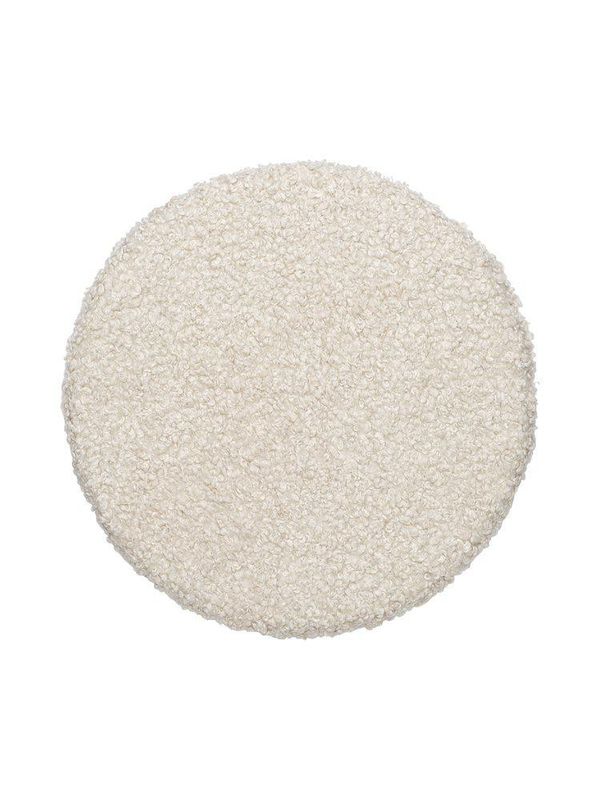 Svanefors Teddy Stolsdyna Offwhite Ø38 cm