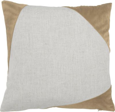 Inger Kuddfodral Beige gul 45x45cm | Svanefors