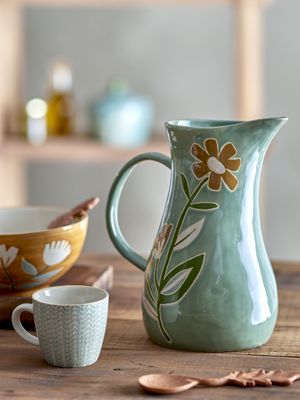 Ljusstake Vit Polyresin Bloomingville Creative