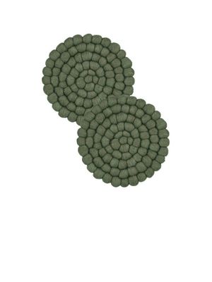 Svanefors Nisha Underlägg 2-pack Mossa 20 cm