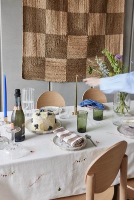 OYOY Födelsedagsduk Off-White Bomull