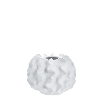 Sannia Vas Vit Keramik H20.5 cm Lene Bjerre