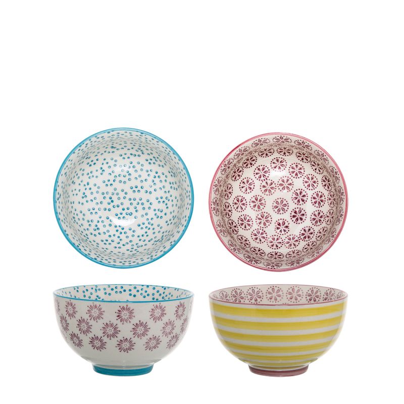 Skål Gul Stengods Patrizia 2-pack | Bloomingville