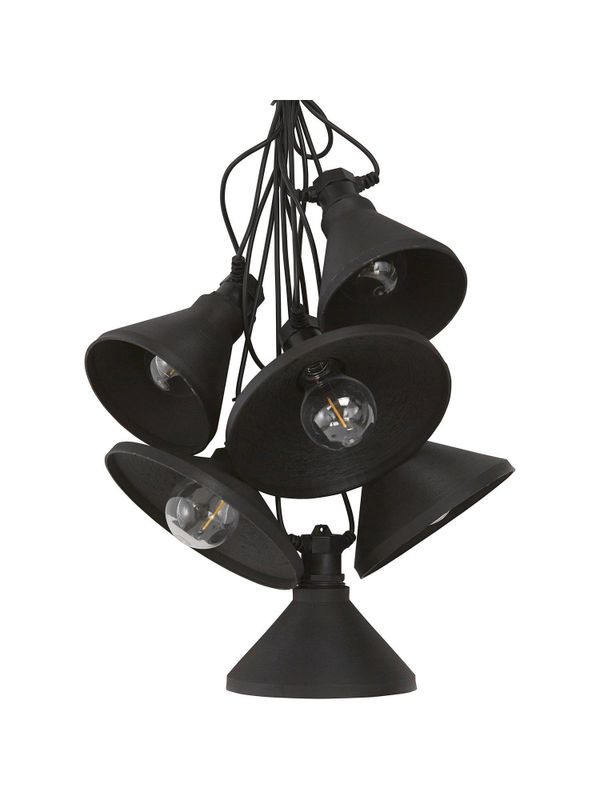 Daphne Ljusslinga Svart 7.2m PR Home