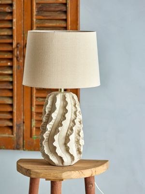Bordslampa Natur Stengods | Bloomingville Creative