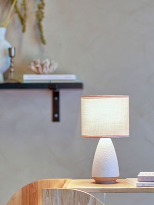 Bordslampa Vit Stengods Paprica | Bloomingville