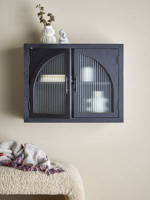 Lario Skåp Svart Tall H49cm Bloomingville