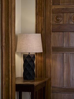 Hazel Lampfot Antracit 43cm | PR Home