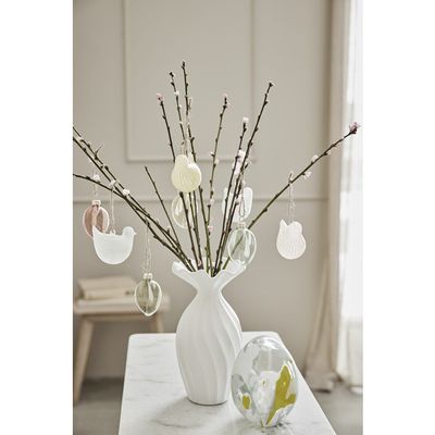 Lene Bjerre Susille Vas Ø13.5X25 cm. Vit