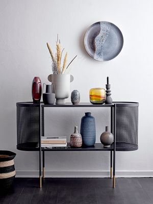 Vas Svart Metall Itamar | Bloomingville