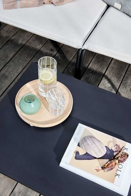 Furi Utomhus Loungebord Svart Stål Oyoy Living