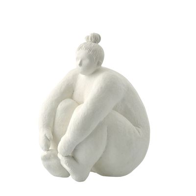 Lene Bjerre Serafina Dekoration Vit Polyresin 19x18x24