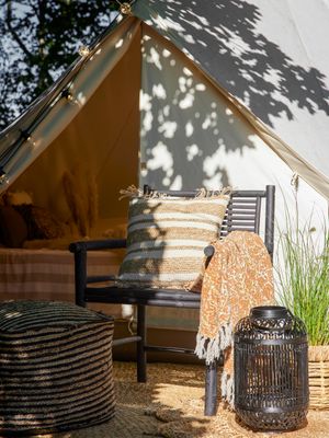 Fåtölj Svart Bambu Coen | Bloomingville