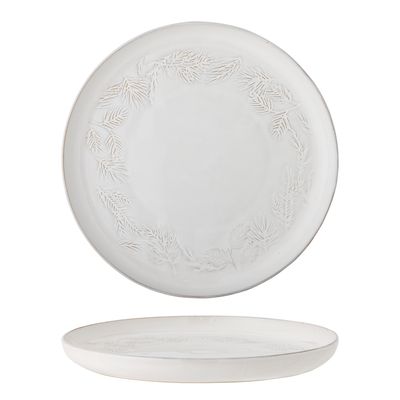 Serveringsfat Natur Stengods Winter | Bloomingville