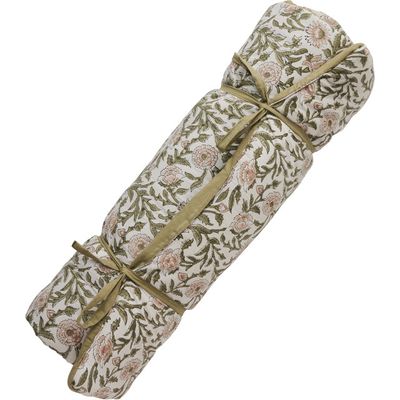 Lene Bjerre Ivy Madrass/Dyna Salviagrön Bomull 120x60 cm