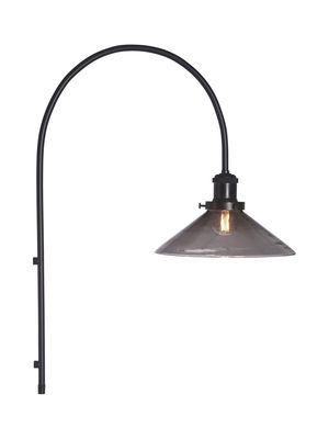 August Vägglampa Svart 25cm | PR Home