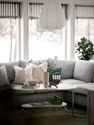 PR Home Maki takskärm Vit 43cm