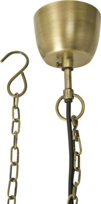 PR Home Nora taklampa 4-l Antikmässing 82,5cm